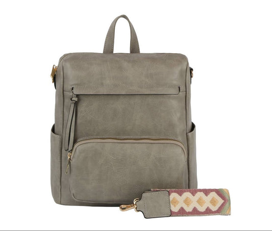 Large Gray Backpack