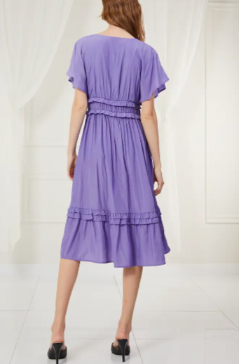 Lavender Mid length dress